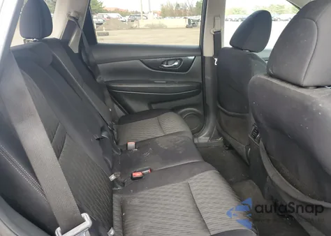 2017 Nissan Rogue Sv из США, поврежденный, VIN 5N1AT2MV3HC744825